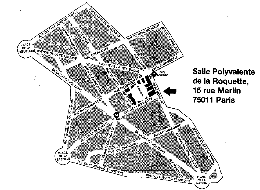 plan du quartier