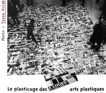 Le plasticage des arts plastiques - Photo Tessa Polak